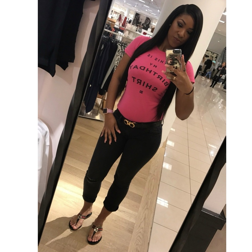 Birthday Girl Crew Neck T-Shirt